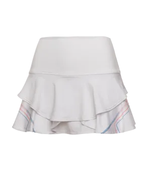 196041-100 | FLOUNCE SKIRT-13 | WHITE