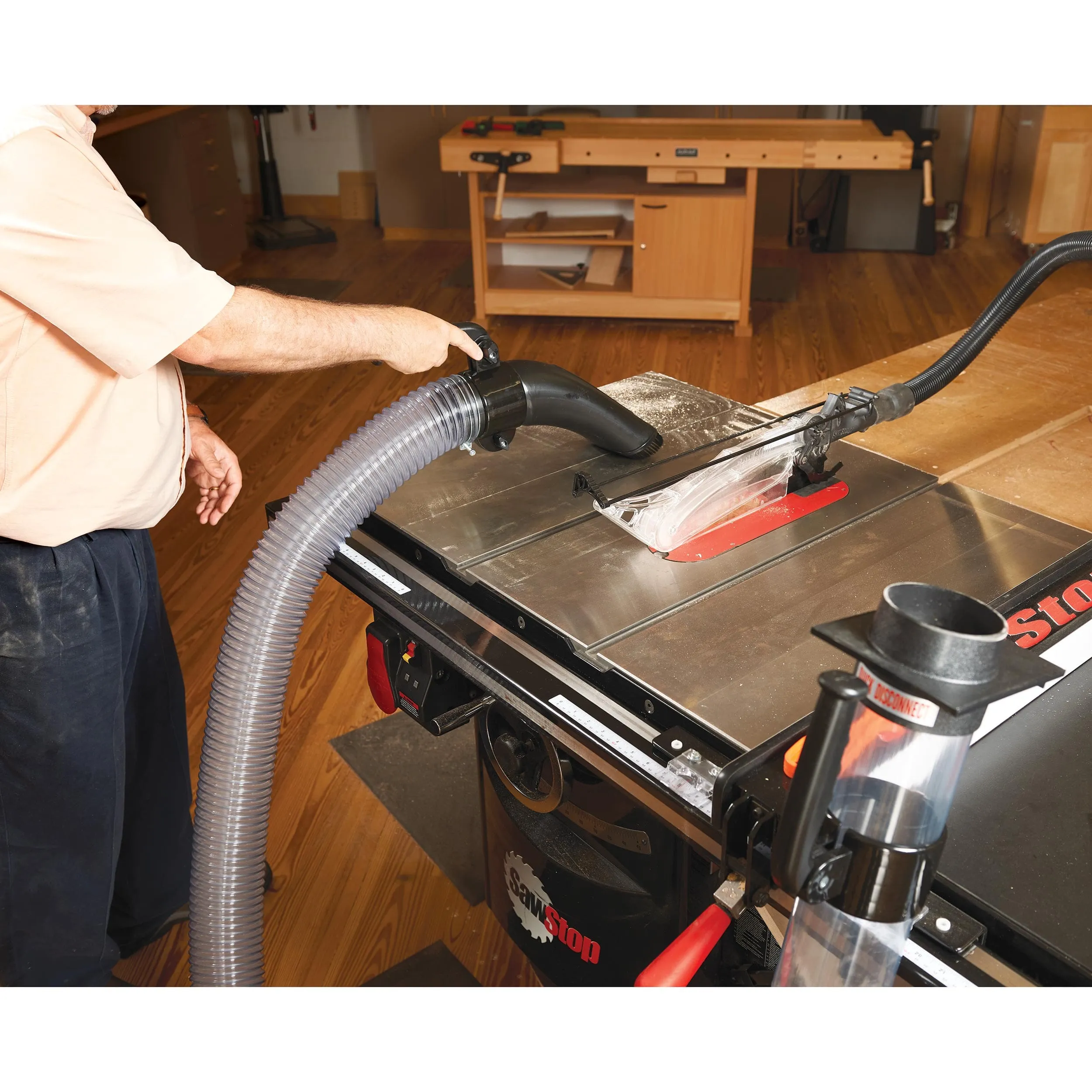 4" Bench Nozzle And Floor Cleanup Kit