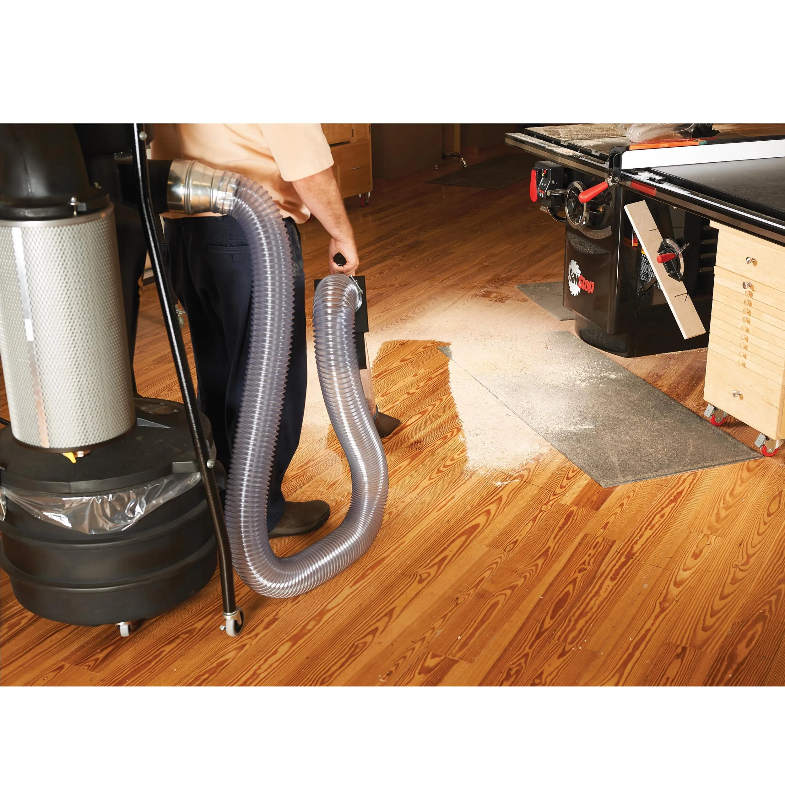 4" Bench Nozzle And Floor Cleanup Kit