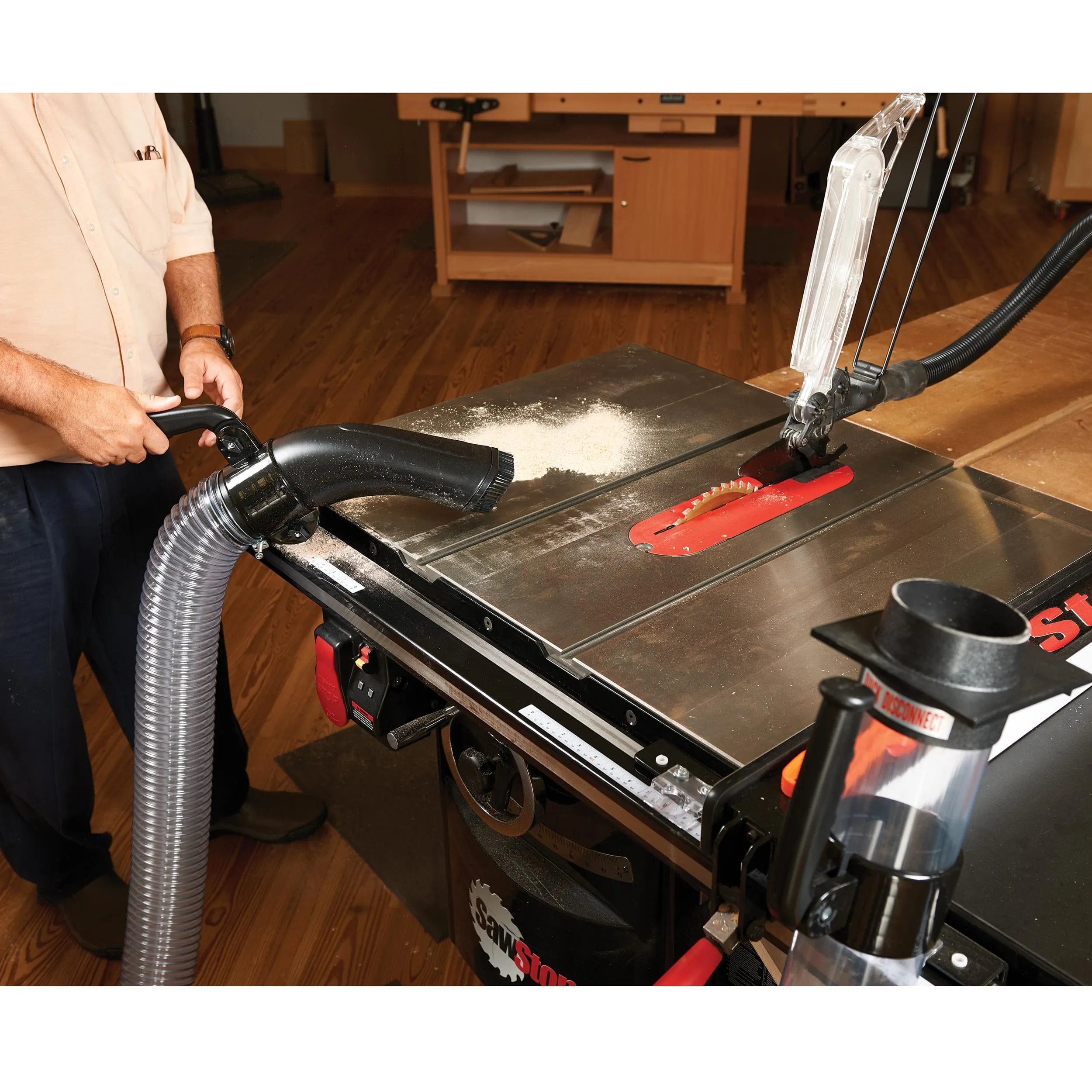 4" Bench Nozzle And Floor Cleanup Kit
