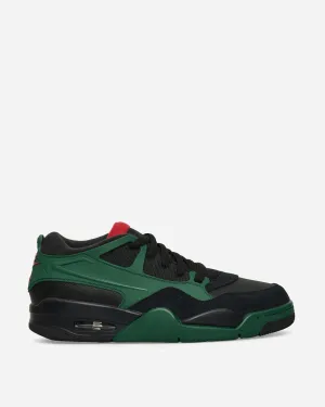Air Jordan 4 RM Sneakers Black / Gorge Green / Varsity Red