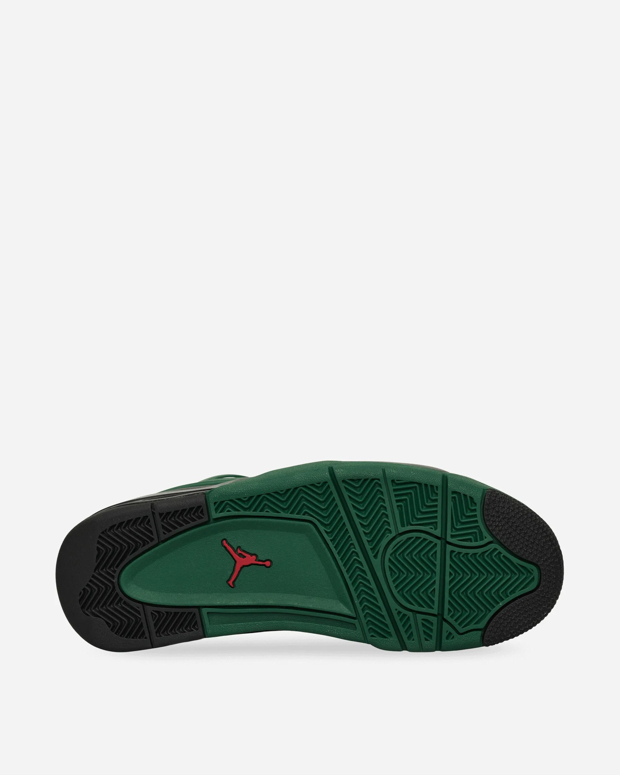 Air Jordan 4 RM Sneakers Black / Gorge Green / Varsity Red