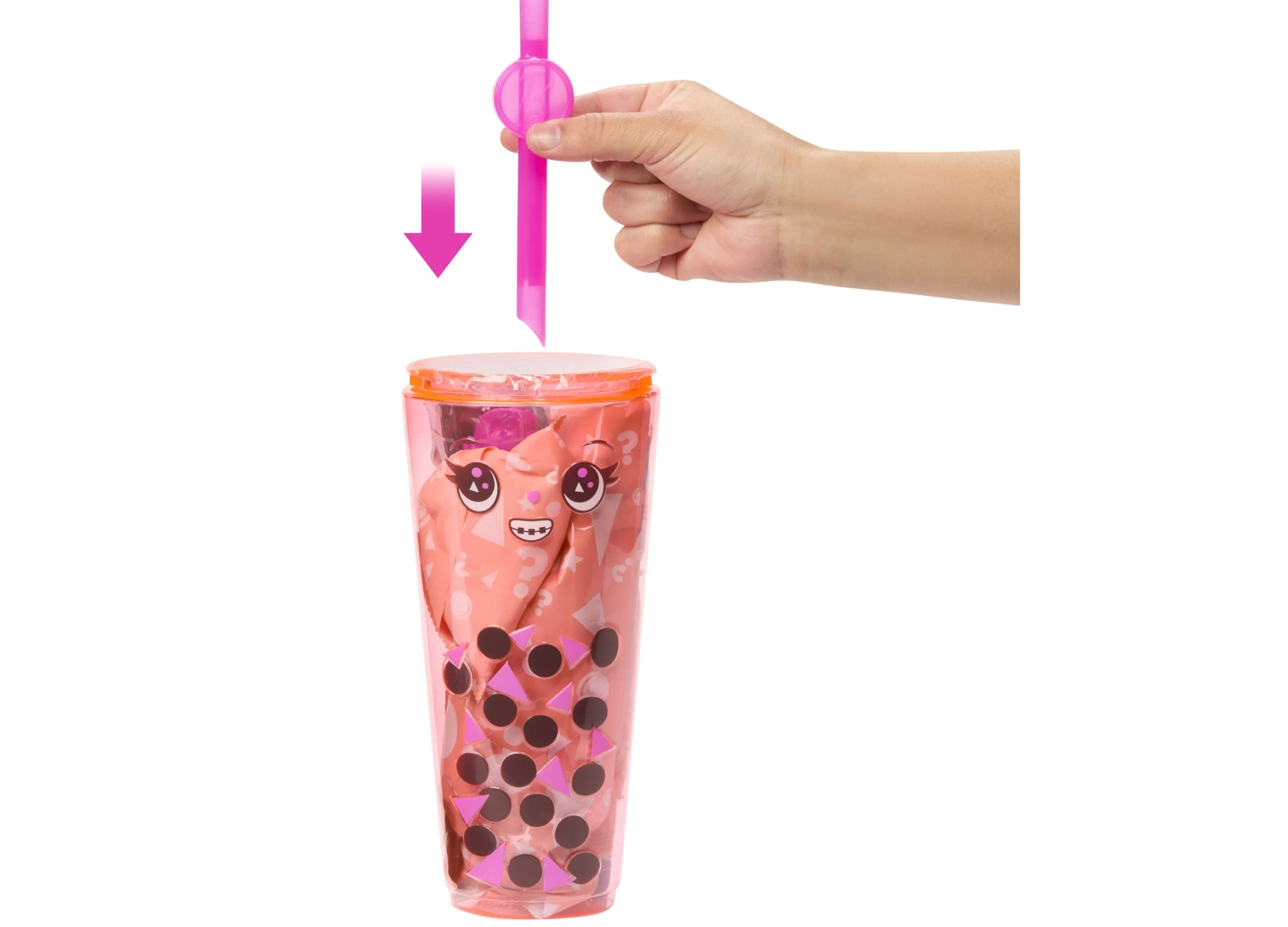 Barbie Pop Reveal Bubble - Mango Mochi Scented Tea Series with Accessories