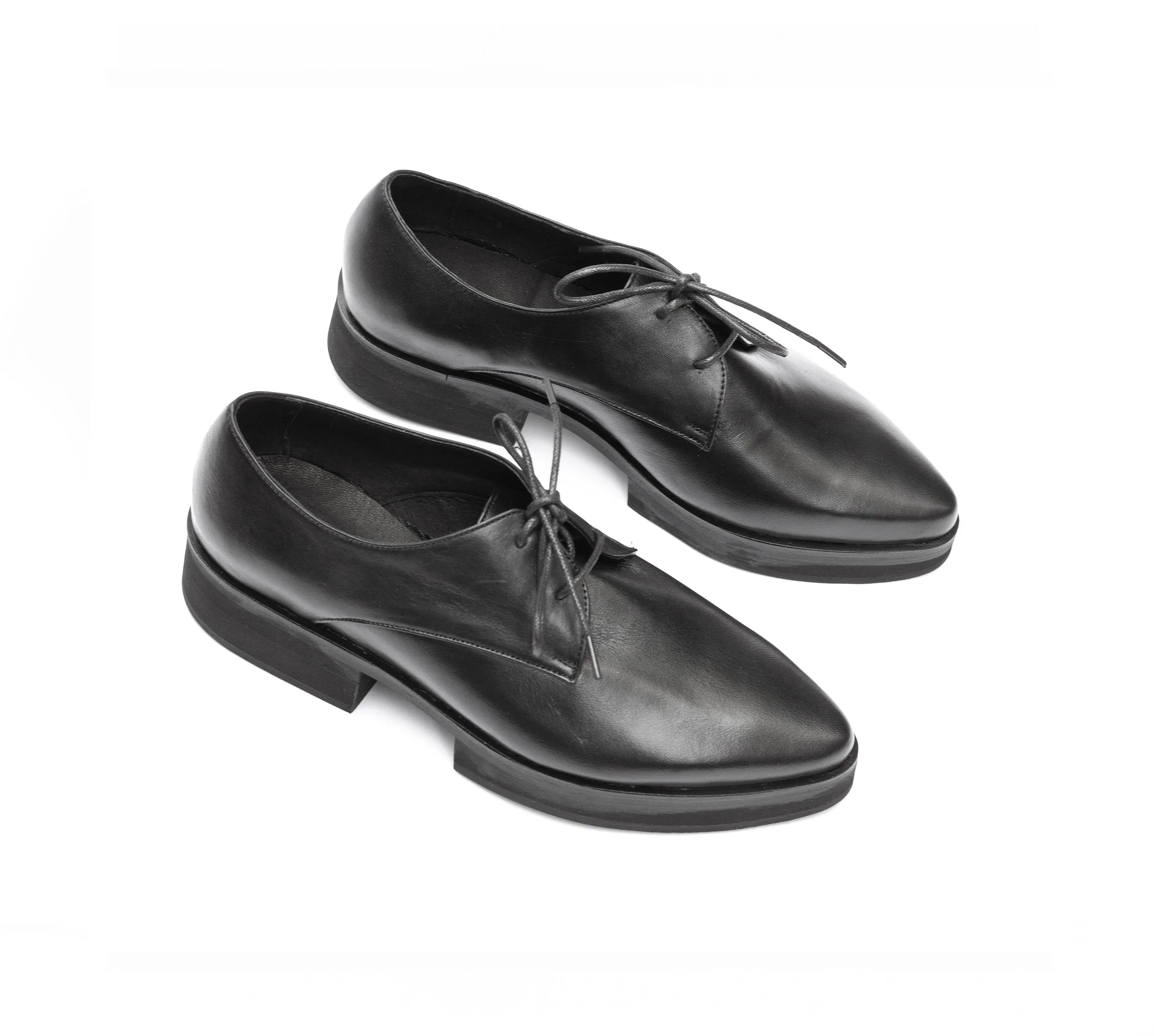 Black Stockholm.- Platform shoes