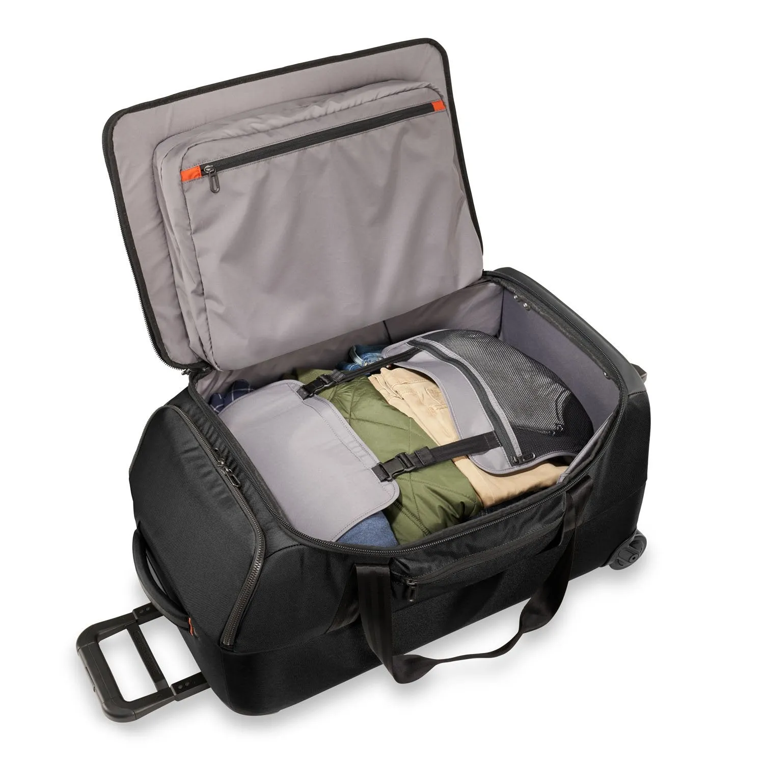 Briggs & Riley ZDX Medium Upright Duffle Black