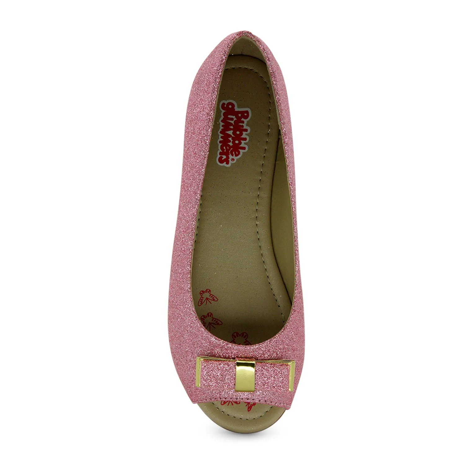 BUBBLE GUMMERS PRIMA Peep-toe Shoe for Little Girls