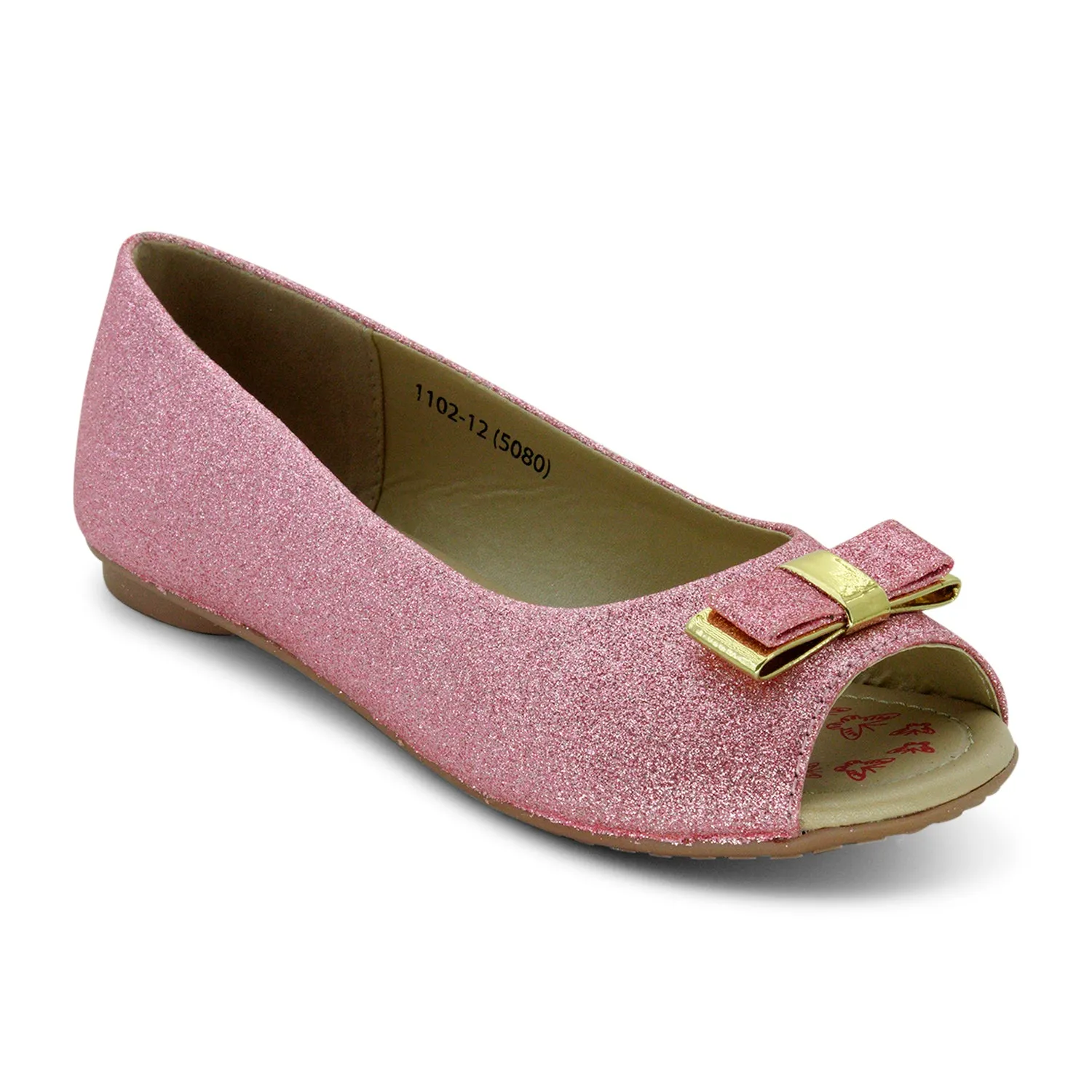 BUBBLE GUMMERS PRIMA Peep-toe Shoe for Little Girls