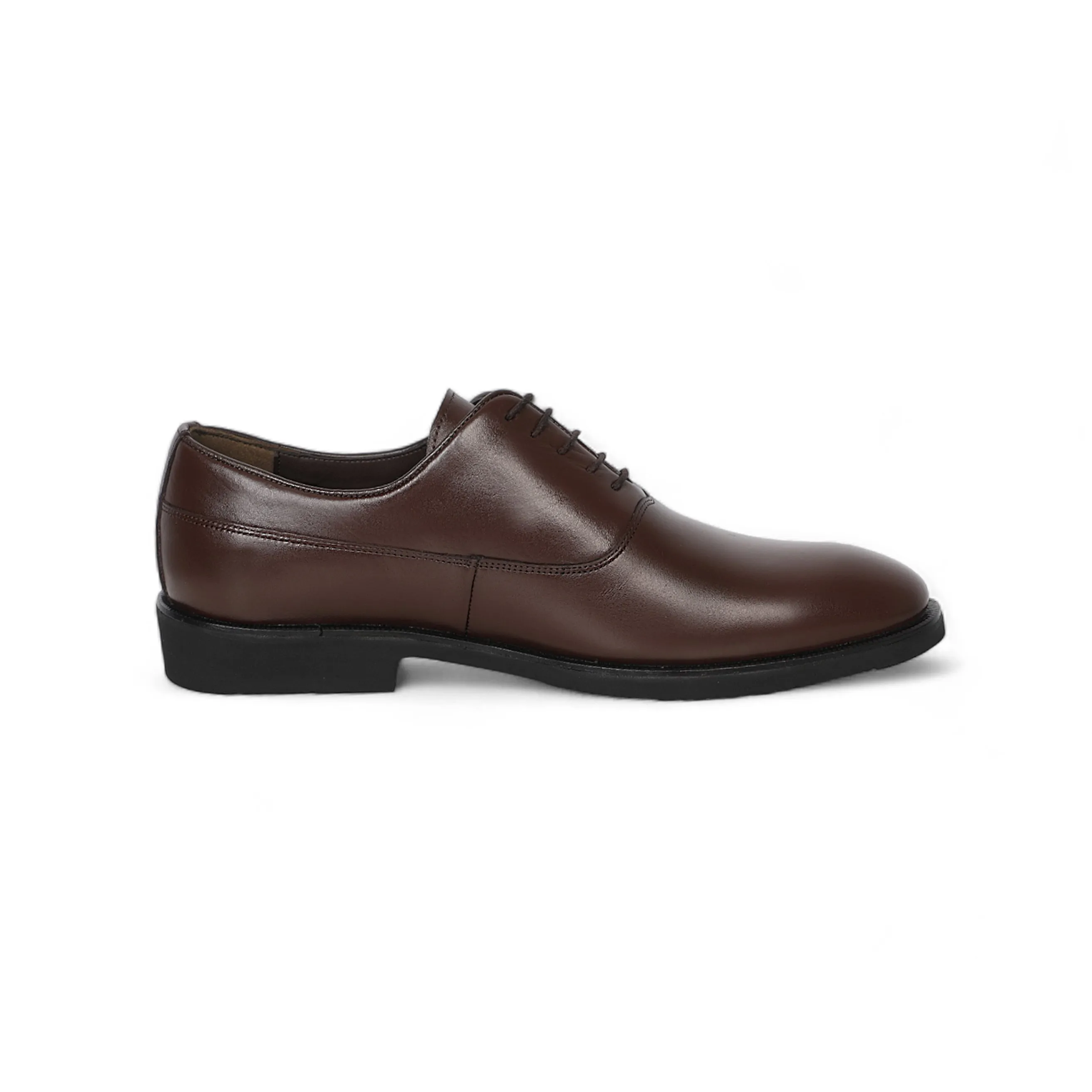 Classic Brown Shoes Solid With Lace-Up