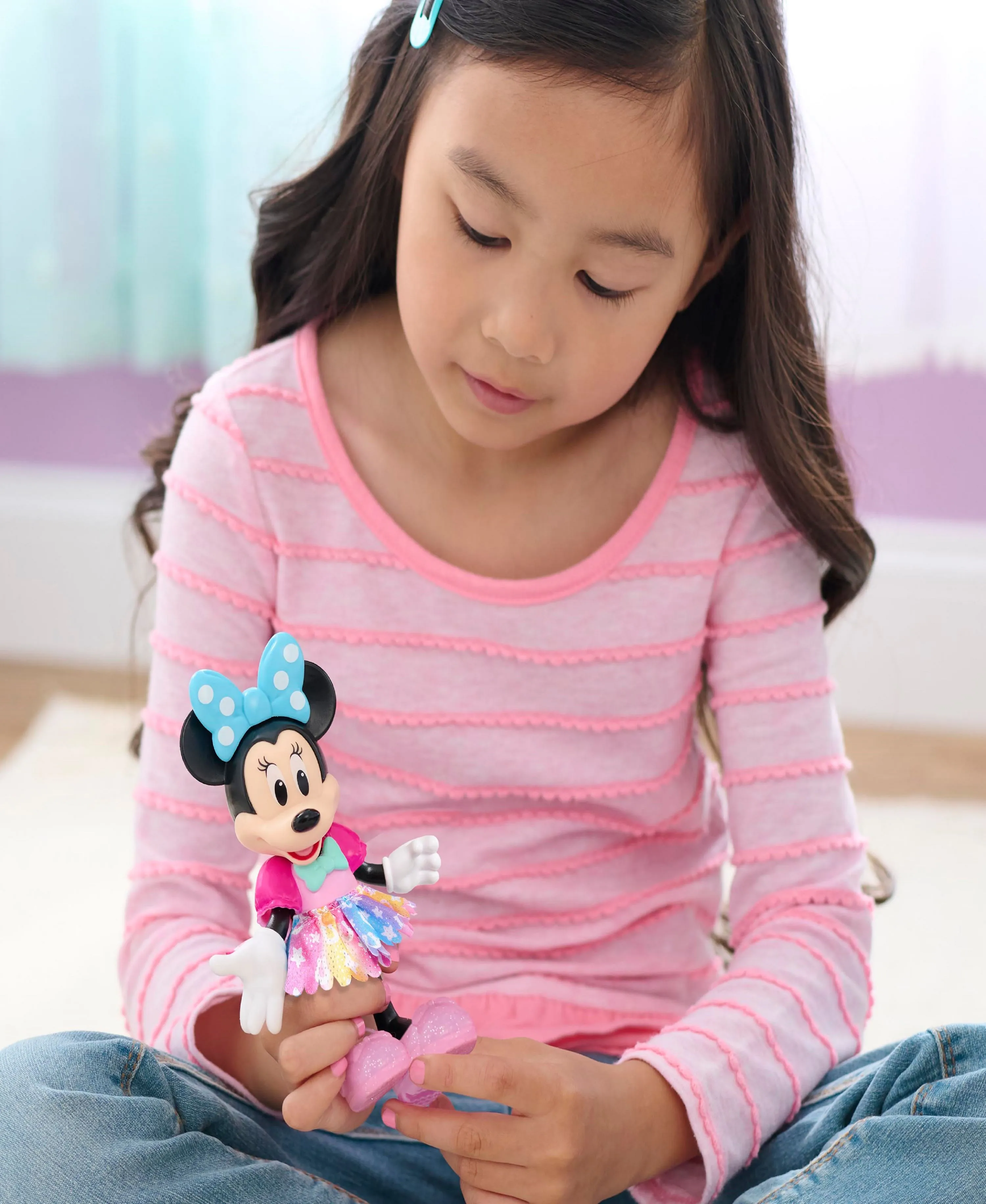 Disney Junior Minnie Mouse Groom Glam Pony Playset