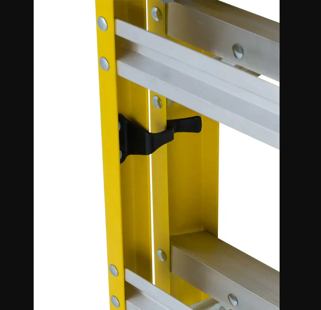 Featherlite 6910 - 10' EXTRA-HEAVY DUTY FIBERGLASS STEPLADDER