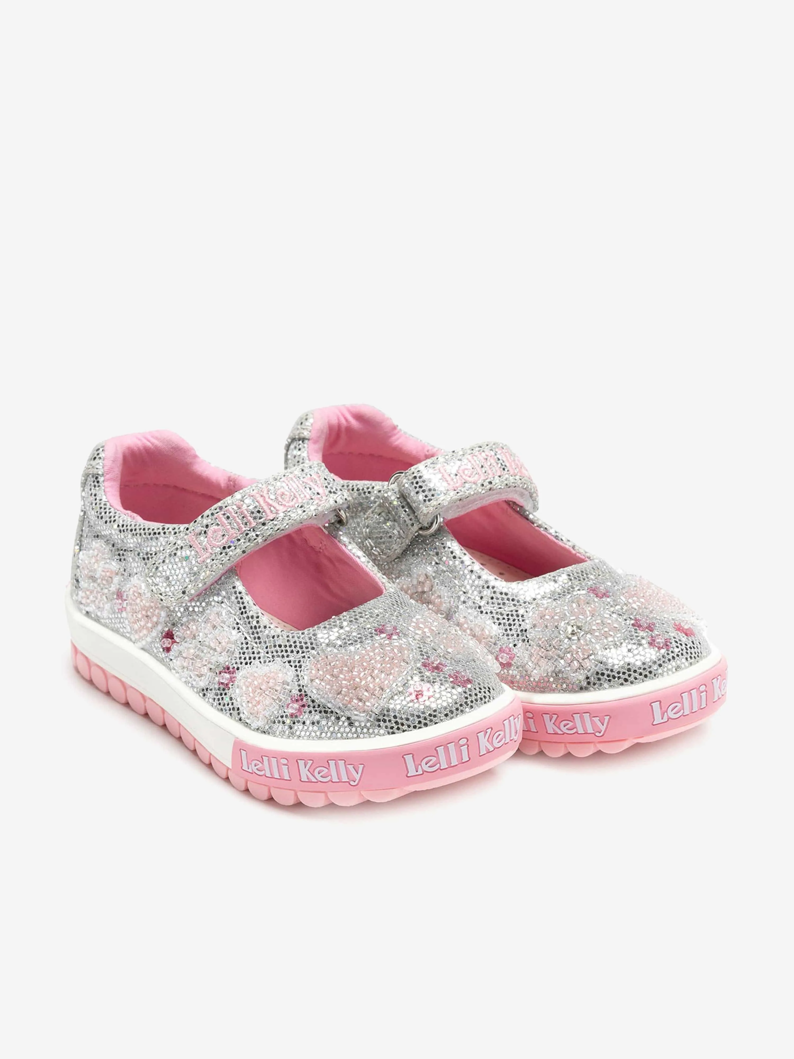 Girls Cressida Dolly Shoes in Silver
