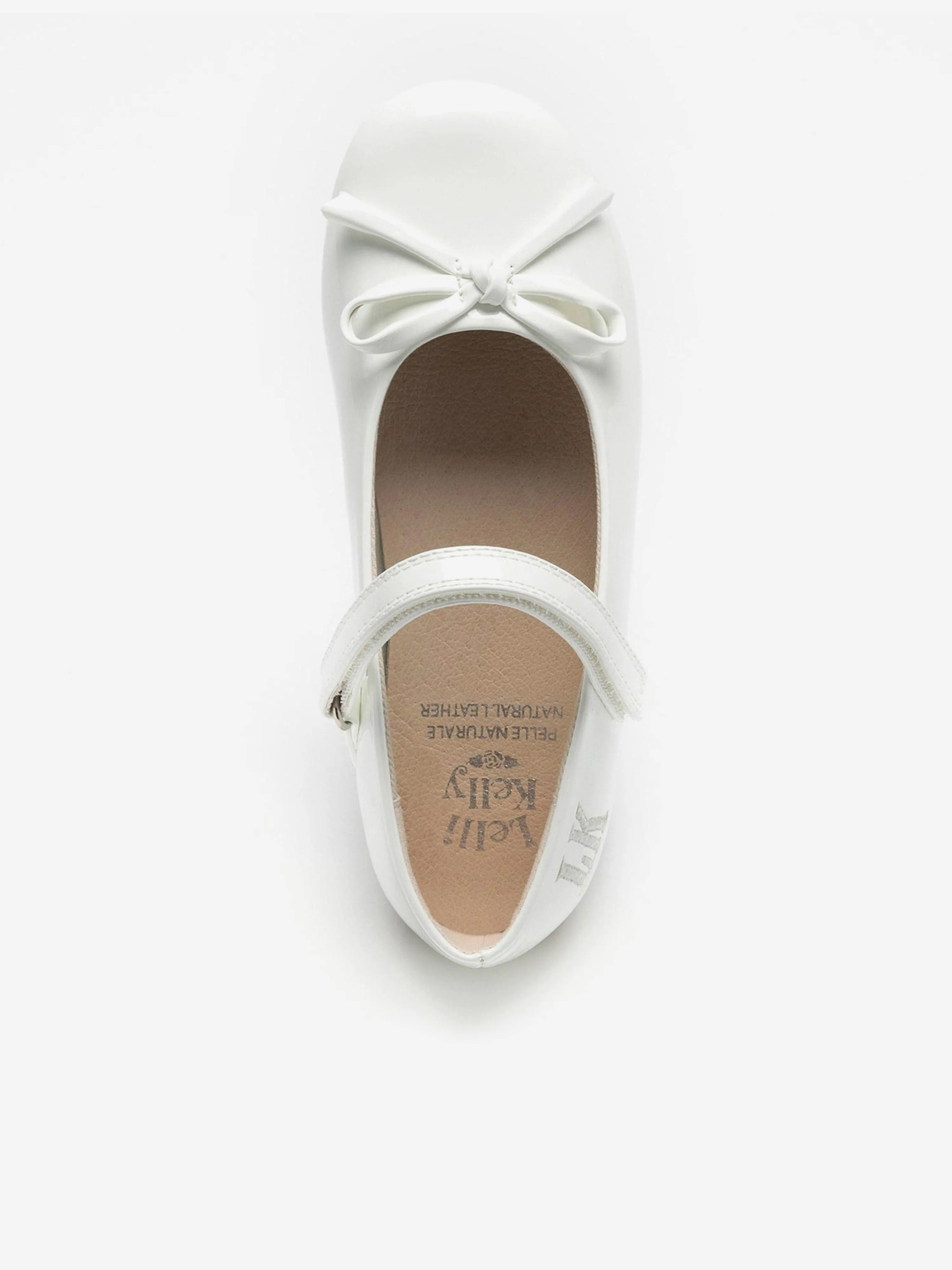 Girls Erica Ballerina Shoes in White