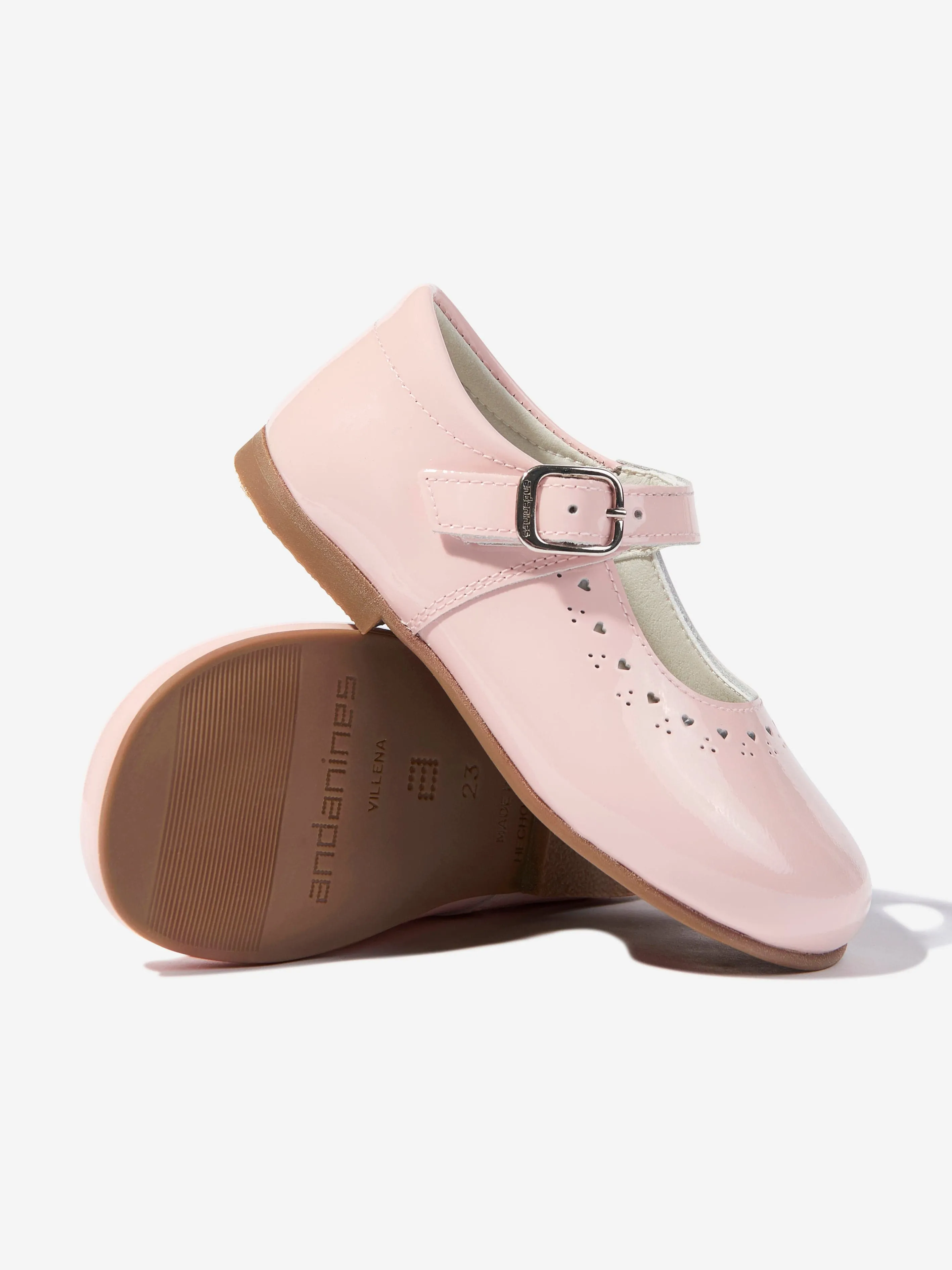 Girls Mary Jane Shoes in Pink