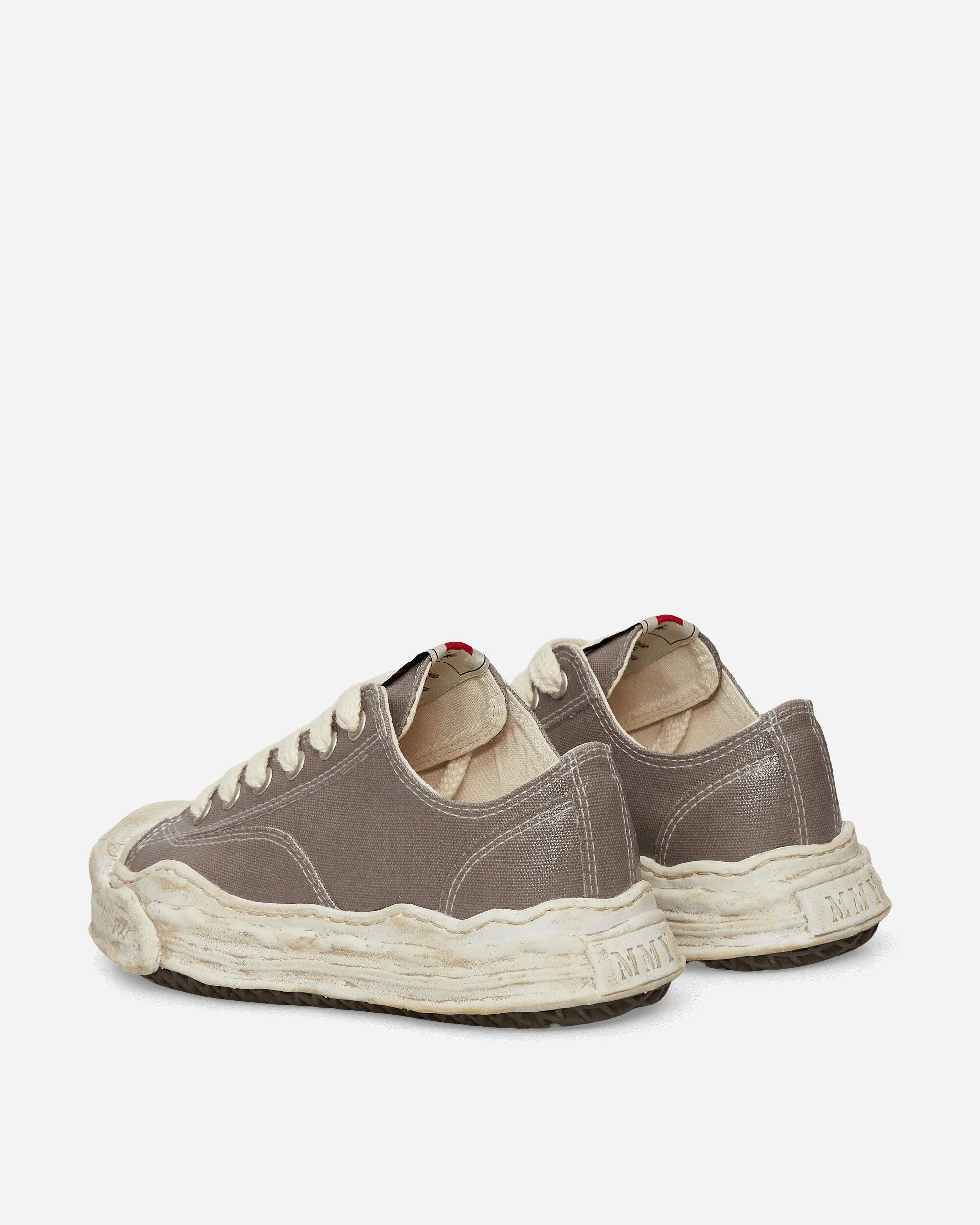 Hank OG Sole Silicon Coating Canvas Low Sneakers Gray