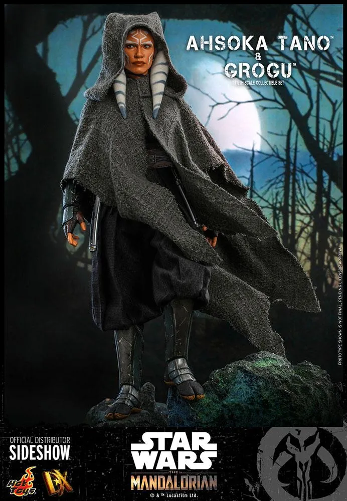Hot Toys 1/6 Scale Figure - Ahsoka Tano & Grogu (Star Wars: Episode The Mandalorian)