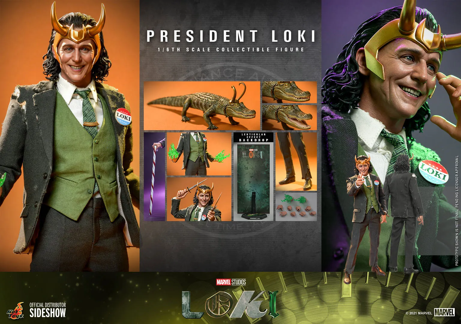 Hot Toys Television Masterpiece 1/6 Figure - President Loki