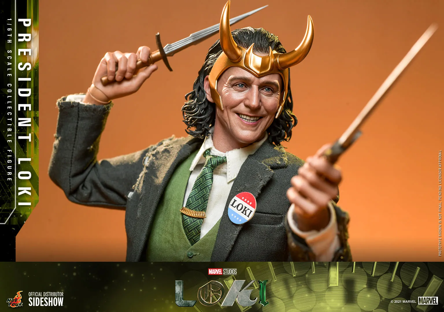 Hot Toys Television Masterpiece 1/6 Figure - President Loki