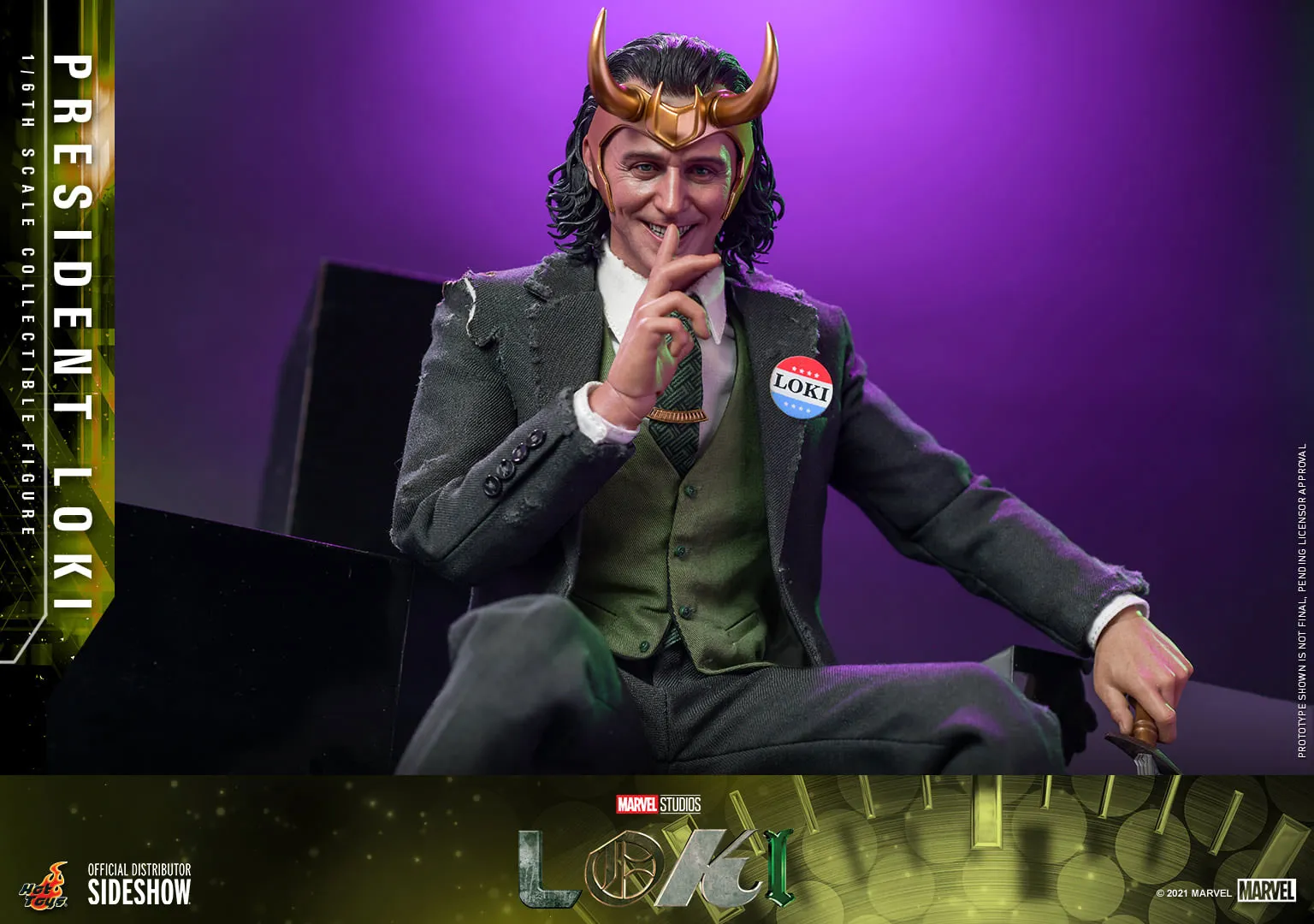 Hot Toys Television Masterpiece 1/6 Figure - President Loki