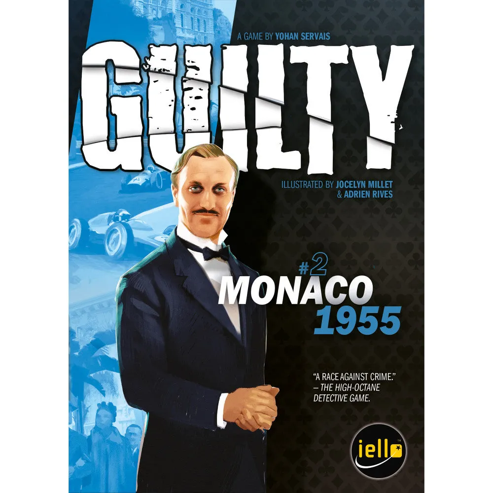 IELLO Guilty: Monaco 1955 Cooperative Deduction Board Game