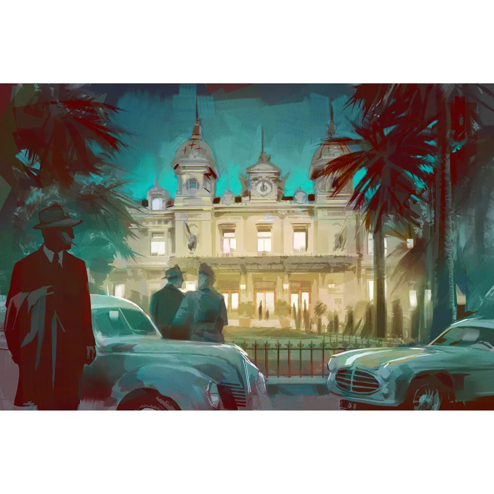 IELLO Guilty: Monaco 1955 Cooperative Deduction Board Game