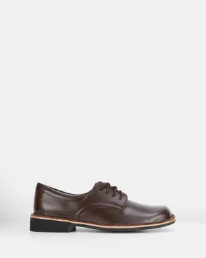 Indy Ii Jnr Brown Hi-Shine