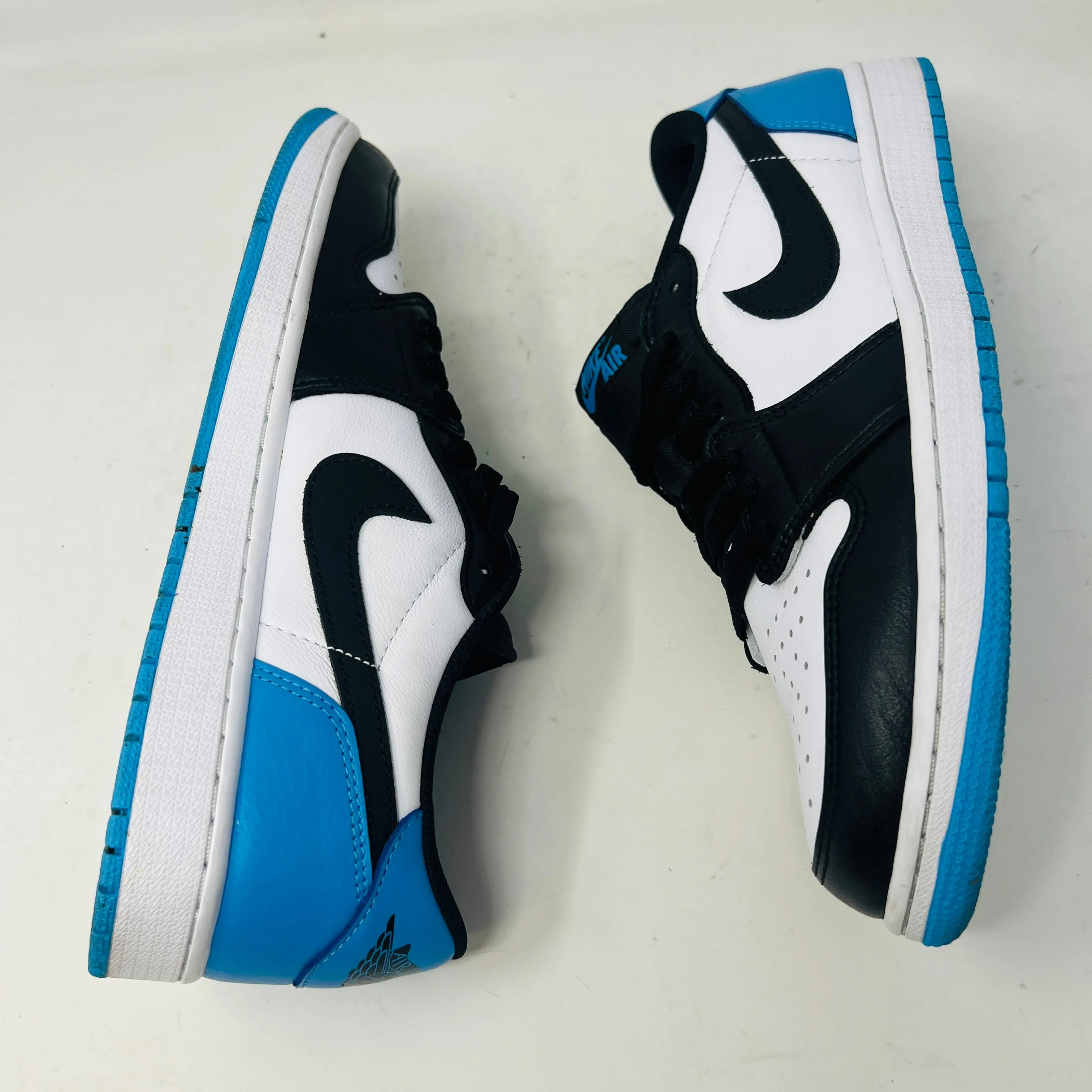 Jordan 1 Retro Low OG Black Dark Powder Blue