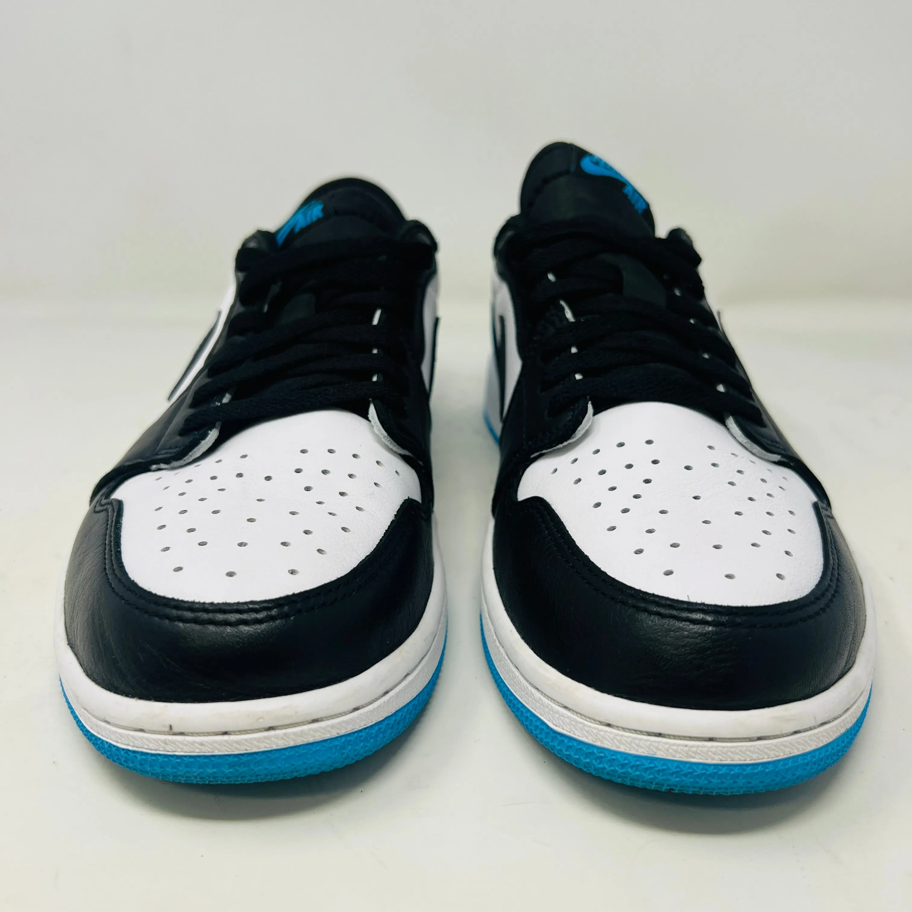 Jordan 1 Retro Low OG Black Dark Powder Blue