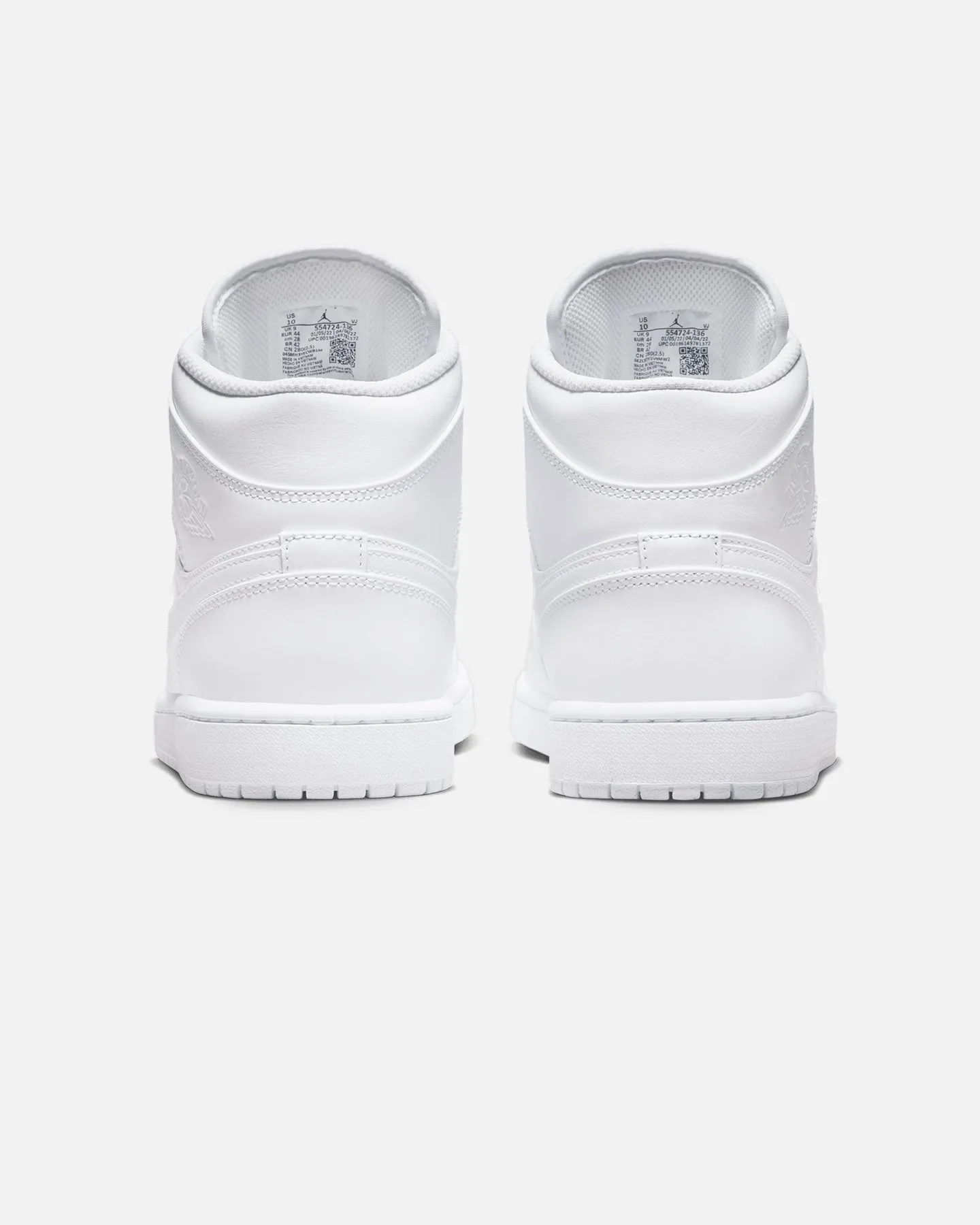 Jordan Air Jordan 1 Mid White/White