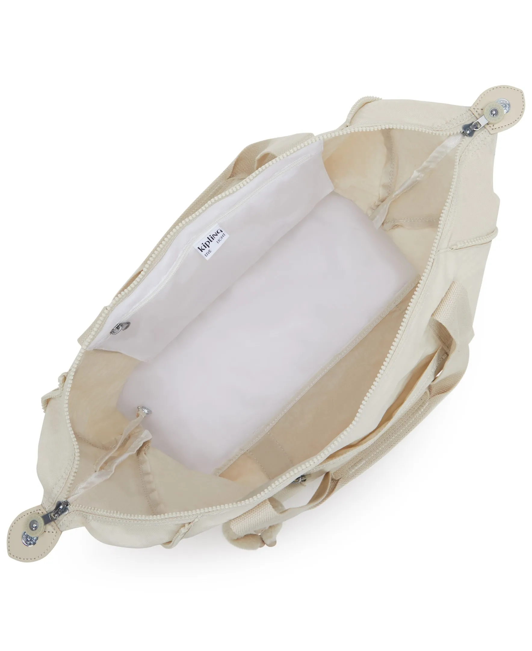 Kipling Art Medium Tote Bag - Hideaway Beige