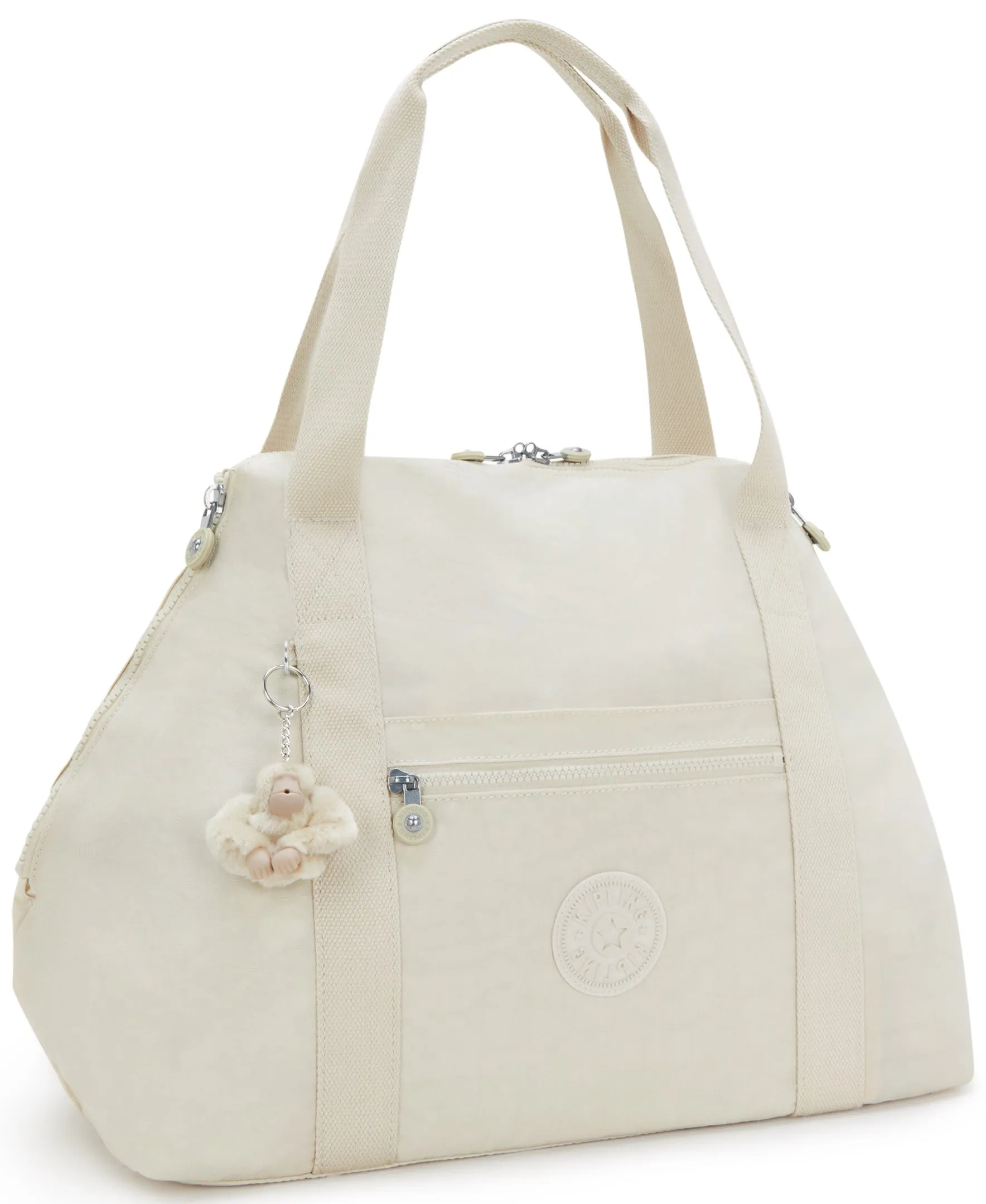 Kipling Art Medium Tote Bag - Hideaway Beige