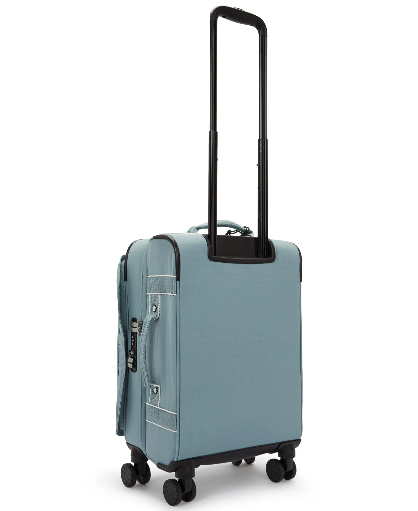Kipling Spontaneous Small Rolling Luggage - Relaxed Grey