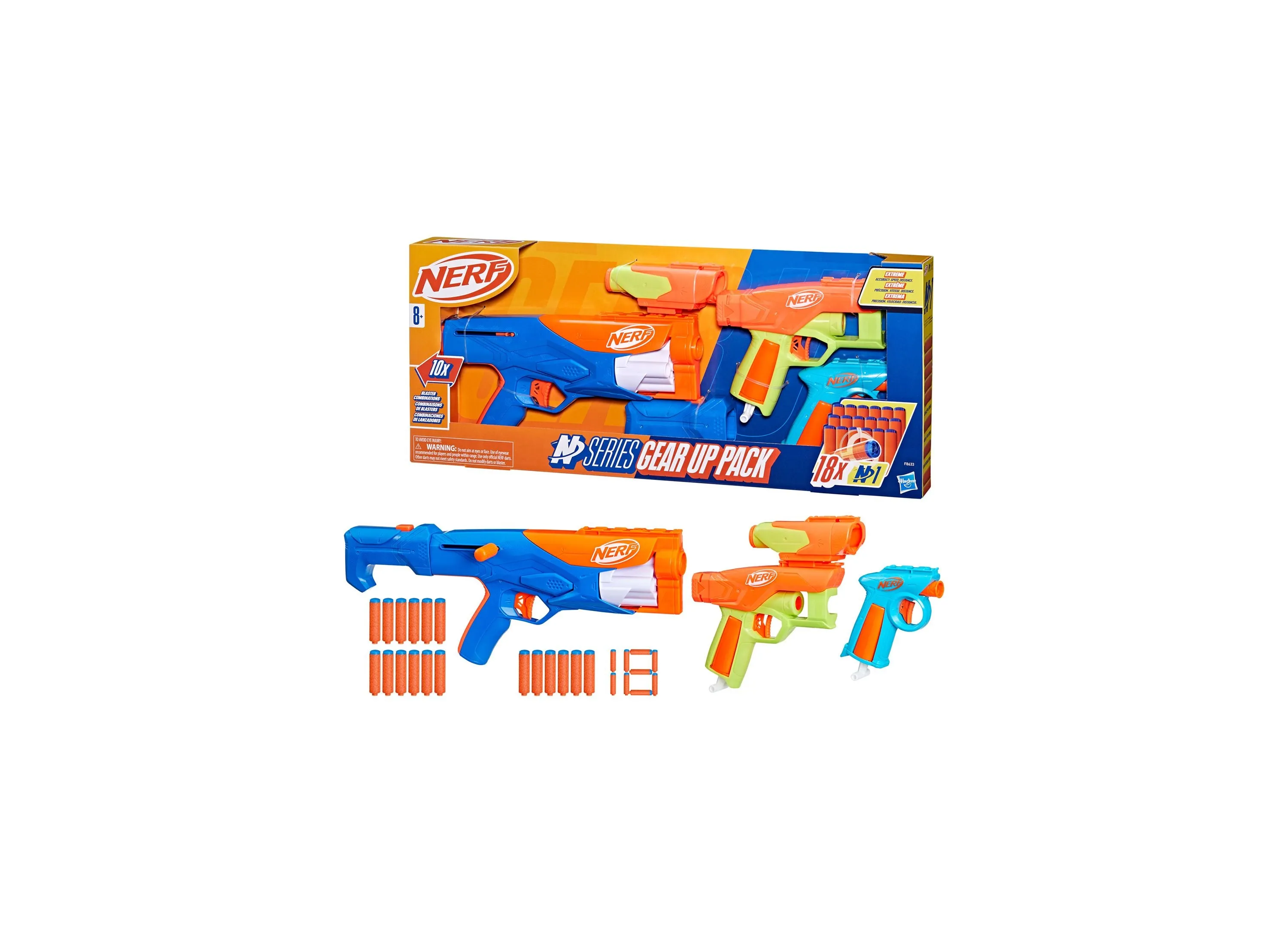 Nerf N Series Gear Up Pack - Ultimate Blaster Set