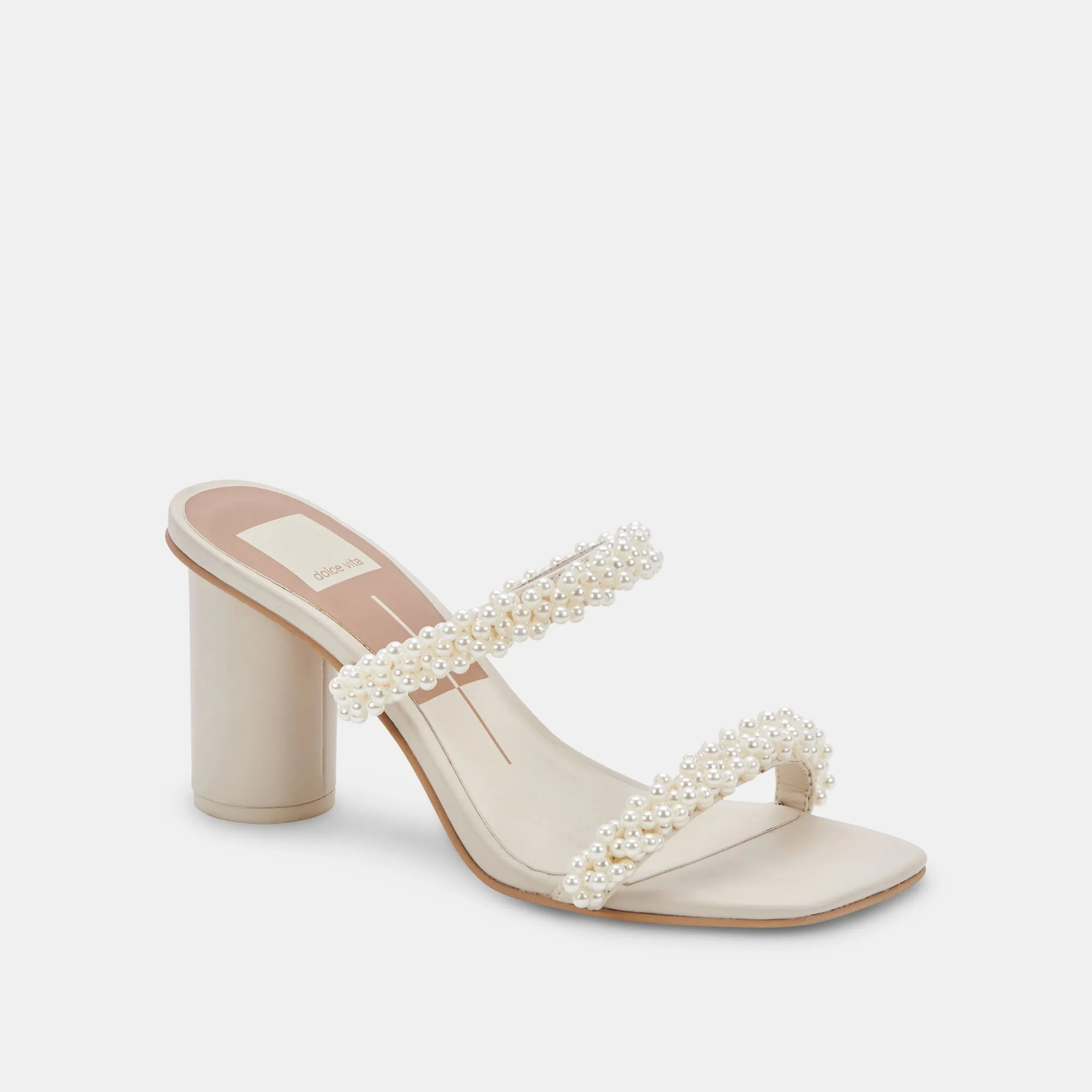 NOEL HEELS VANILLA PEARLS - re:vita