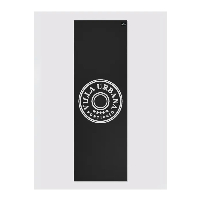 Personalised Yoga Mat 6mm With Custom Design - Black