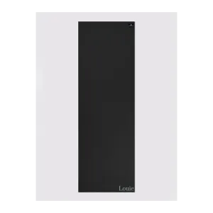 Personalised Yoga Mat 6mm With Custom Design - Black