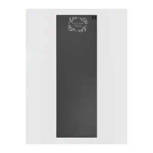 Personalised Yoga Mat 6mm With Custom Design - Graphite Grey