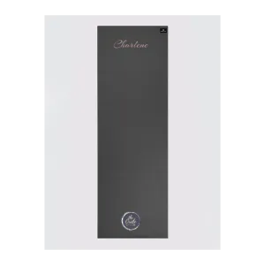 Personalised Yoga Mat 6mm With Custom Design - Graphite Grey