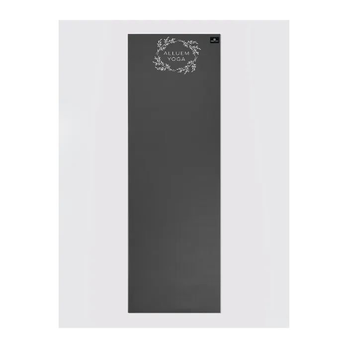 Personalised Yoga Mat 6mm With Custom Design - Graphite Grey