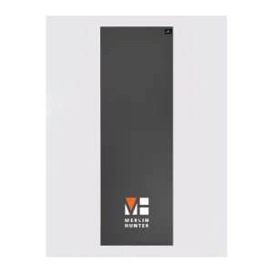 Personalised Yoga Mat 6mm With Custom Design - Graphite Grey
