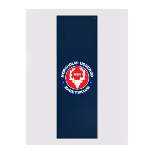 Personalised Yoga Mat 6mm With Custom Design - Navy Blue