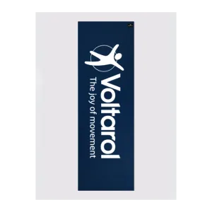 Personalised Yoga Mat 6mm With Custom Design - Navy Blue