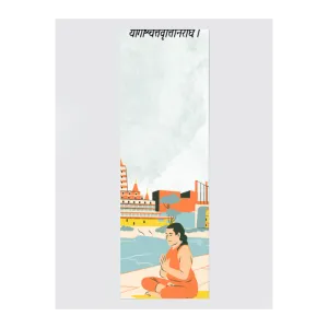 Personalised Yoga Mat 6mm With Custom Design - White