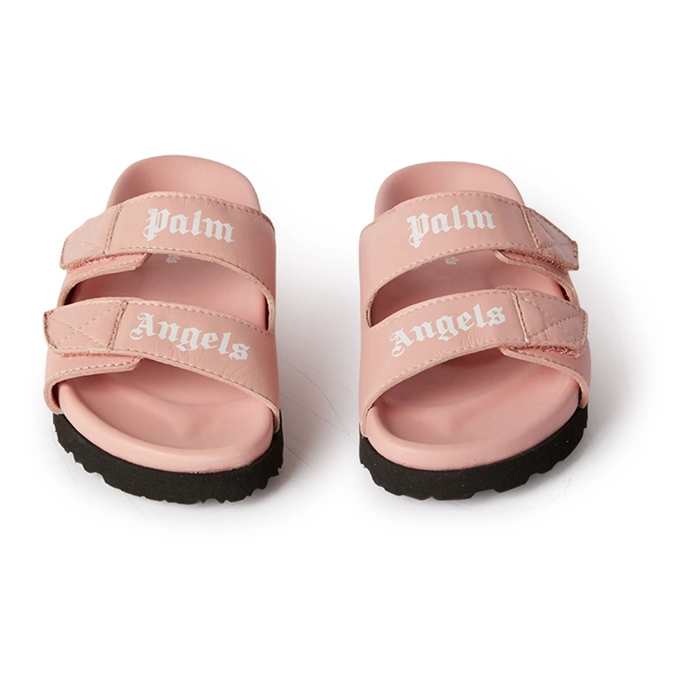 Pink Logo Sandals