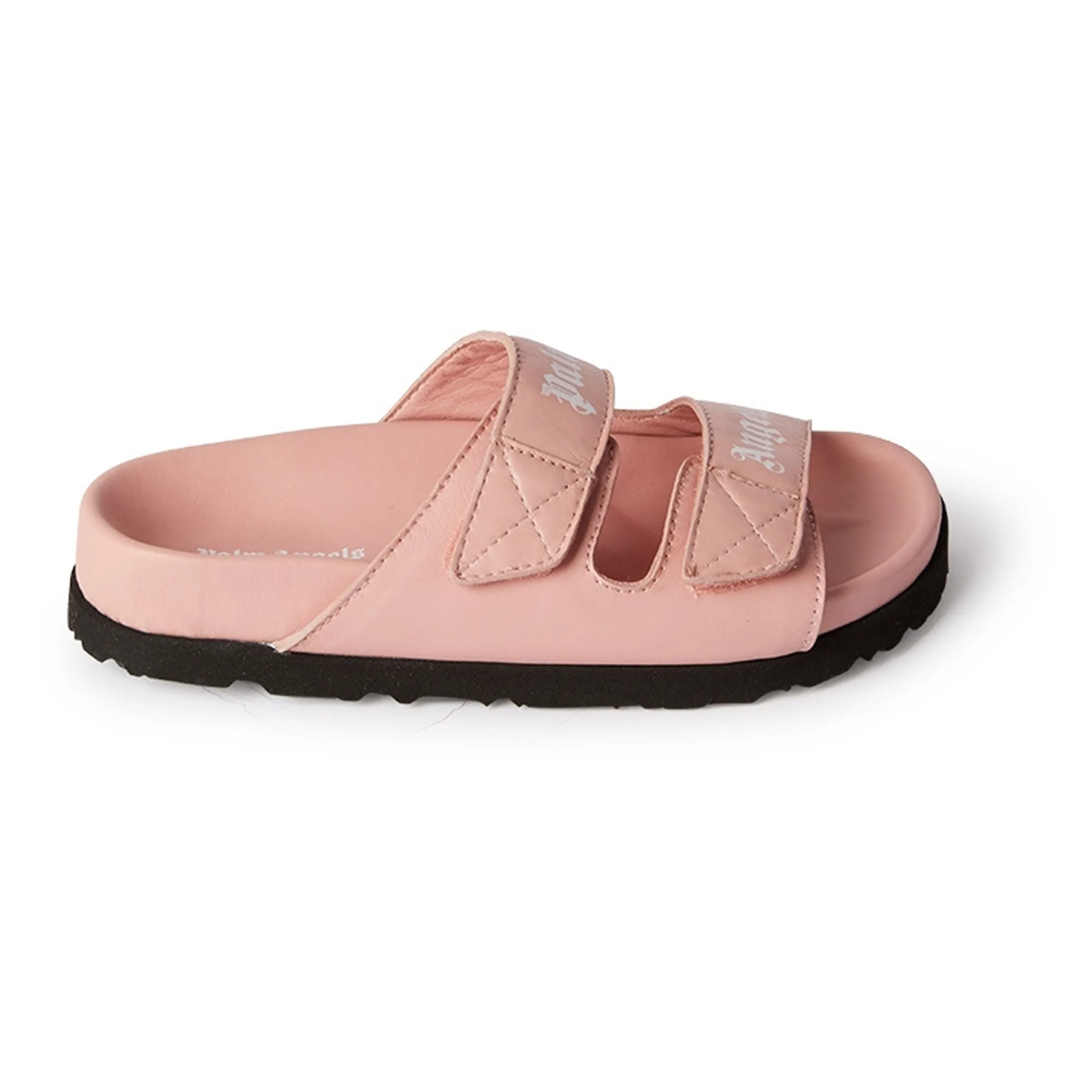 Pink Logo Sandals