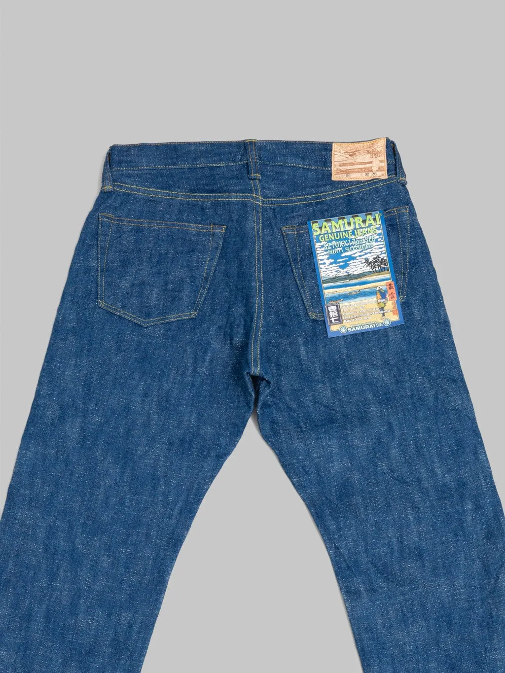 Samurai Jeans S710XX17OZ-SLB 17oz Murakumo Slim Straight Jeans