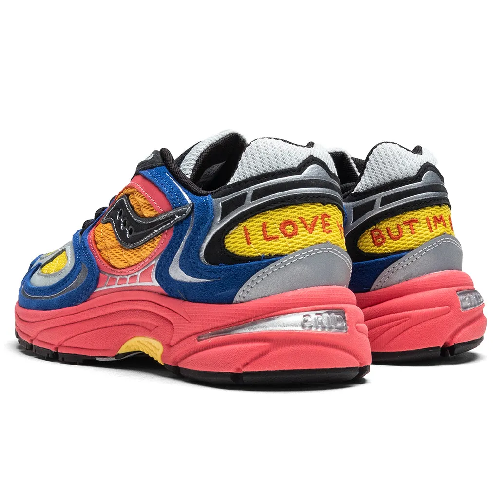 Saucony x Jae Tips Grid Jazz 9 'I Love You But I'm Busy' - Balloon Blue
