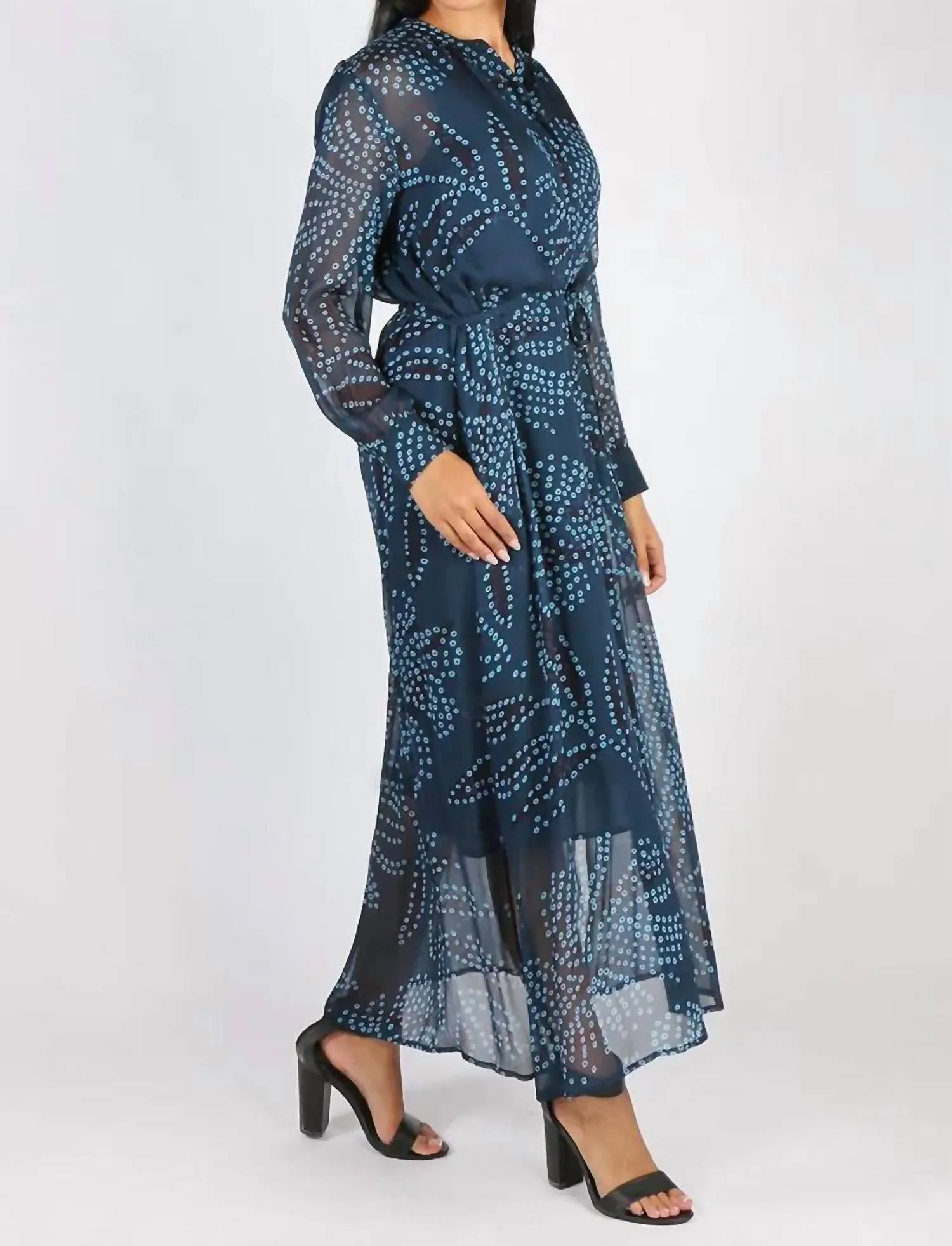 Seaweed Laure Maxi Dress In Indigo