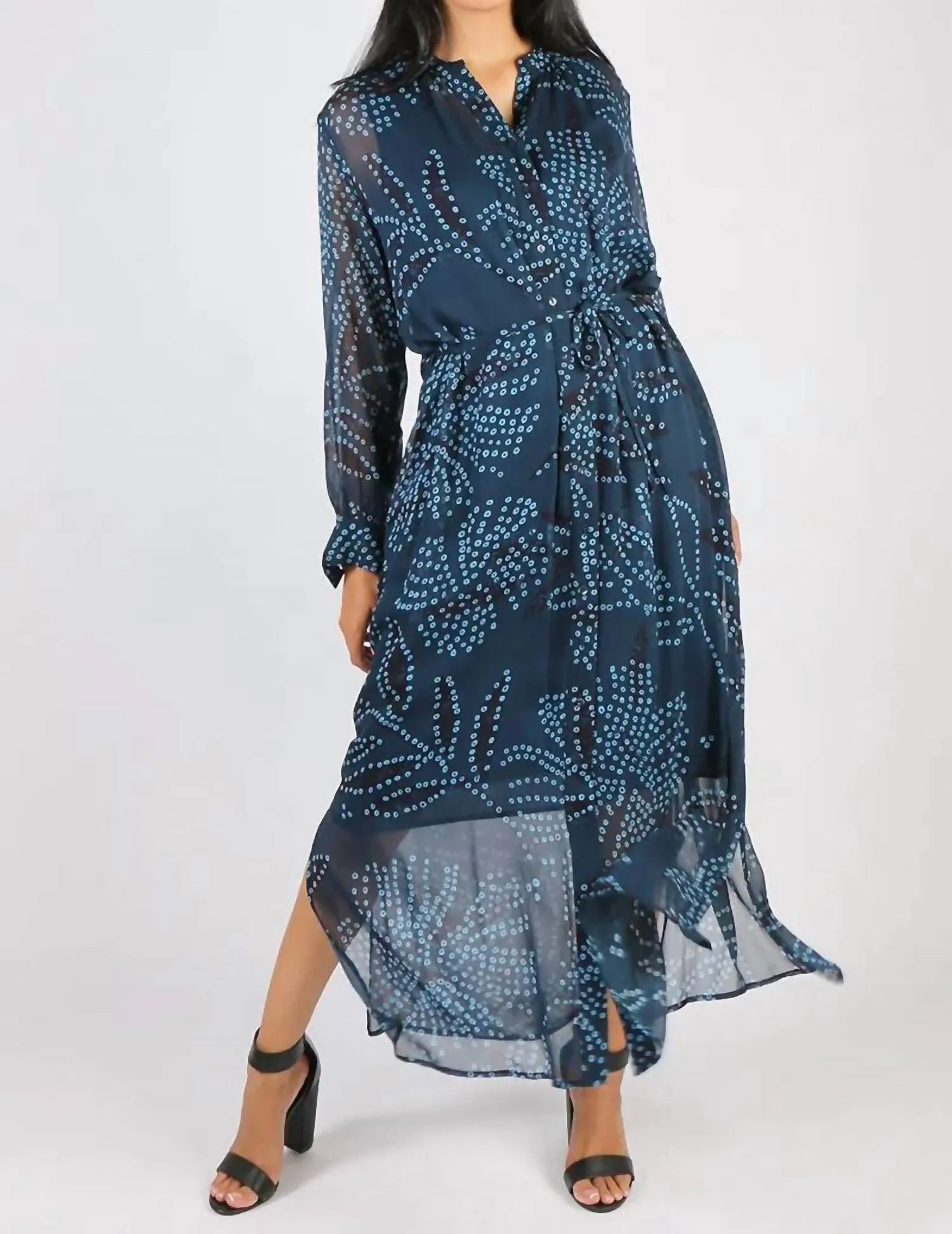 Seaweed Laure Maxi Dress In Indigo