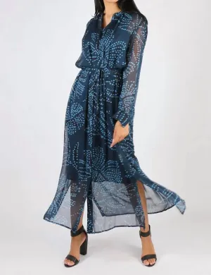 Seaweed Laure Maxi Dress In Indigo