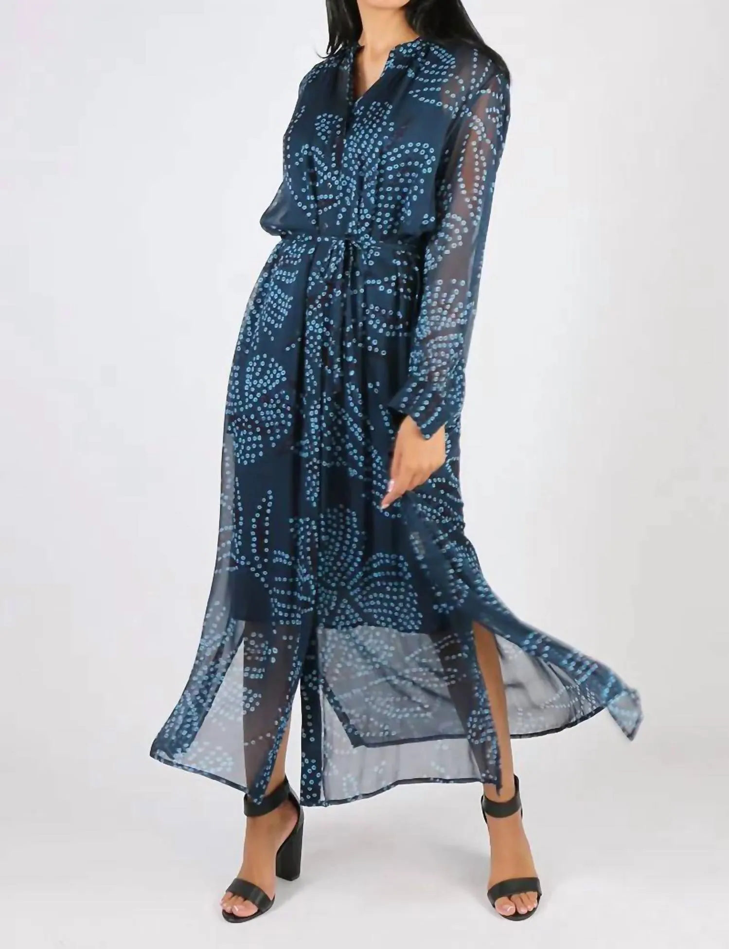 Seaweed Laure Maxi Dress In Indigo